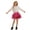 Hot Pink, variant on Summer Girls Cake Skirt Tiered Ruffle Dressy Casual Pleated A Line Shorts For Toddler Kids Apparel