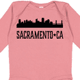 thumbnail image 4 of Inktastic Sacramento California City Skyline Boys or Girls Long Sleeve Baby Bodysuit, 4 of 5