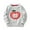 Light Gray-c, variant on Xmyrz Halloween Cute Hoodies For Teen Girls Cartoon Print Outgoing Fitted Round Neck Sports Long Sleeve Embroidery Cute Sweatshirts Toddler Sweatshirt