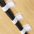 thumbnail image 3 of Shoreew 10/20/50/100Pcs Self Adhesive Cable Ties Adjustable Cord Straps Strong Stickiness Easy to Use Cable Management Clips, 3 of 7