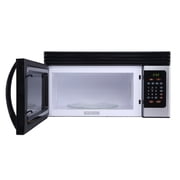 Black Decker Over The Range 1.6 cu ft Microwave Oven in Stainless Steel