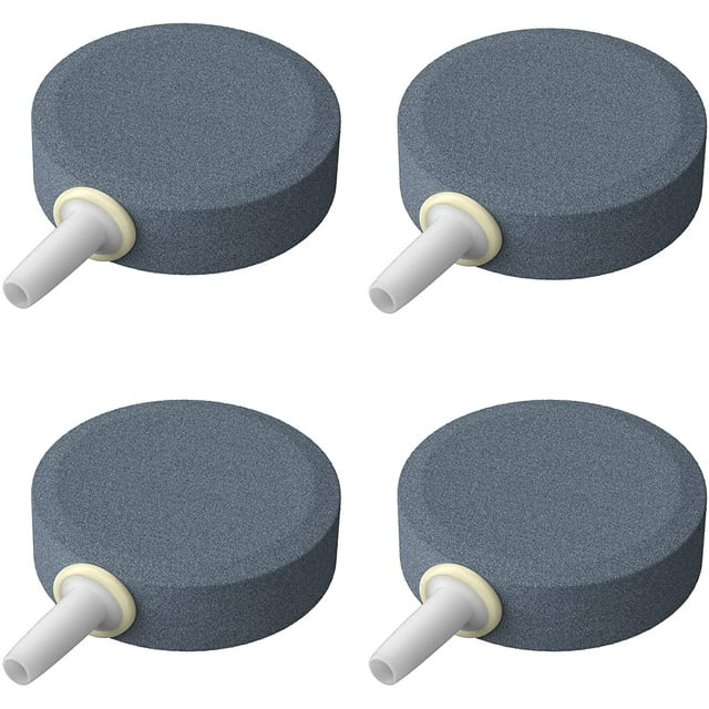 Paquetes de Burbujas de Disco Luftausströmer para Acuario Herramienta de Liberación de Burbujas de 4 cm Difusor de Oxígeno Redondo para Nanobombas de Aire Acuarios Pequeños Estanques y Tanques DWC