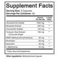 thumbnail image 2 of NutriFlair Glucosamine Chondroitin MSM Supplement Joint Health Support Supplements 180 Capsules, 2 of 9