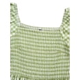 thumbnail image 4 of Women’s Pretty Garden SHORT SLEEVE MINI CAP DRESS - PUFF SLEEVE DRESS, 4 of 6