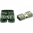 thumbnail image 1 of Caleçons Crazy Boxeurs Money Dollar Signs dans une Boîte à Empiler Benjamins-Xlarge (40-42), 1 of 6