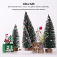 thumbnail image 4 of Wweixi Green Gift Idea Christmas Tree With Base For Memorable Christmas Present Beautiful Miniature Model green 20CM, 4 of 6