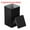 Black, variant on Uxcell Rectangular Tin Box Metal Storage Tin Box Portable Storage Container with Lid for Tea Candy Treats Gift Green