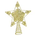 thumbnail image 2 of Árbol de Navidad Top Star Treetop Glitter Star para la decoración interior del partido del escritorio del hogar oro perfecl Estrella superior brillante, 2 of 8