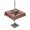 Maroon Pink, variant on Outdoor Tablecloths with Umbrella Hole & Zipper, Texas Star Vintage Rectangle Tablecloth 52x70 Inch, Berry Grey Blue Brown Wooden Waterproof Table Cloth, Patio/Pool/Picnic Table Covers