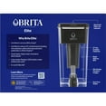 thumbnail image 5 of Brita 27 Cup Extra Large Plastic Water Filtration Dispenser, Black, BPA Free with 1 Elite Brita Filter, 5 of 5