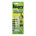 thumbnail image 1 of Krazy Glue Craft Super Glue, Fine Tip, 0.5 mL, 4 Count, 1 of 1