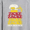 thumbnail image 3 of Instant Message - Zicke Zacke Hoi Hoi Oktoberfest - Men's Long Sleeve T-Shirt, 3 of 6