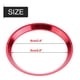 thumbnail image 5 of Embellecedor de la cubierta del anillo del volante del coche para Mercedes Benz CLA GLK A clase W204 W246 W176 W117 rojo Jadeshay A, 5 of 8