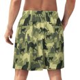 thumbnail image 2 of NICKSUN Shorts de Pyjama Amusants pour Hommes, Bas de Pyjama Courts Doux avec Poches, Camouflage Chat, m, 2 of 6