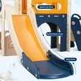 thumbnail image 6 of TLSUNNY 8-in-1 Kids Slide, Climber Playset with Telescope, Basketball Hoop & Safety Tunnel, Indoor Outdoor, 6 of 9