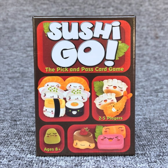 Game Designer | Sushi Go Game | Card Game | Ages 8+ | 2-5 Players | Playing Time 15 Minutes-Xin