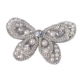 thumbnail image 1 of yuksok Rhinestone Shoe Decoration Shoe Charm for Wedding Shoe Clothes Garment 9cmx5.8cm, 1 of 9
