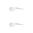 thumbnail image 1 of Eigraketly Tee de golf de plástico Tees de soporte de bola de ejercicio de color sólido profesional Blanco 2piezas, 1 of 6