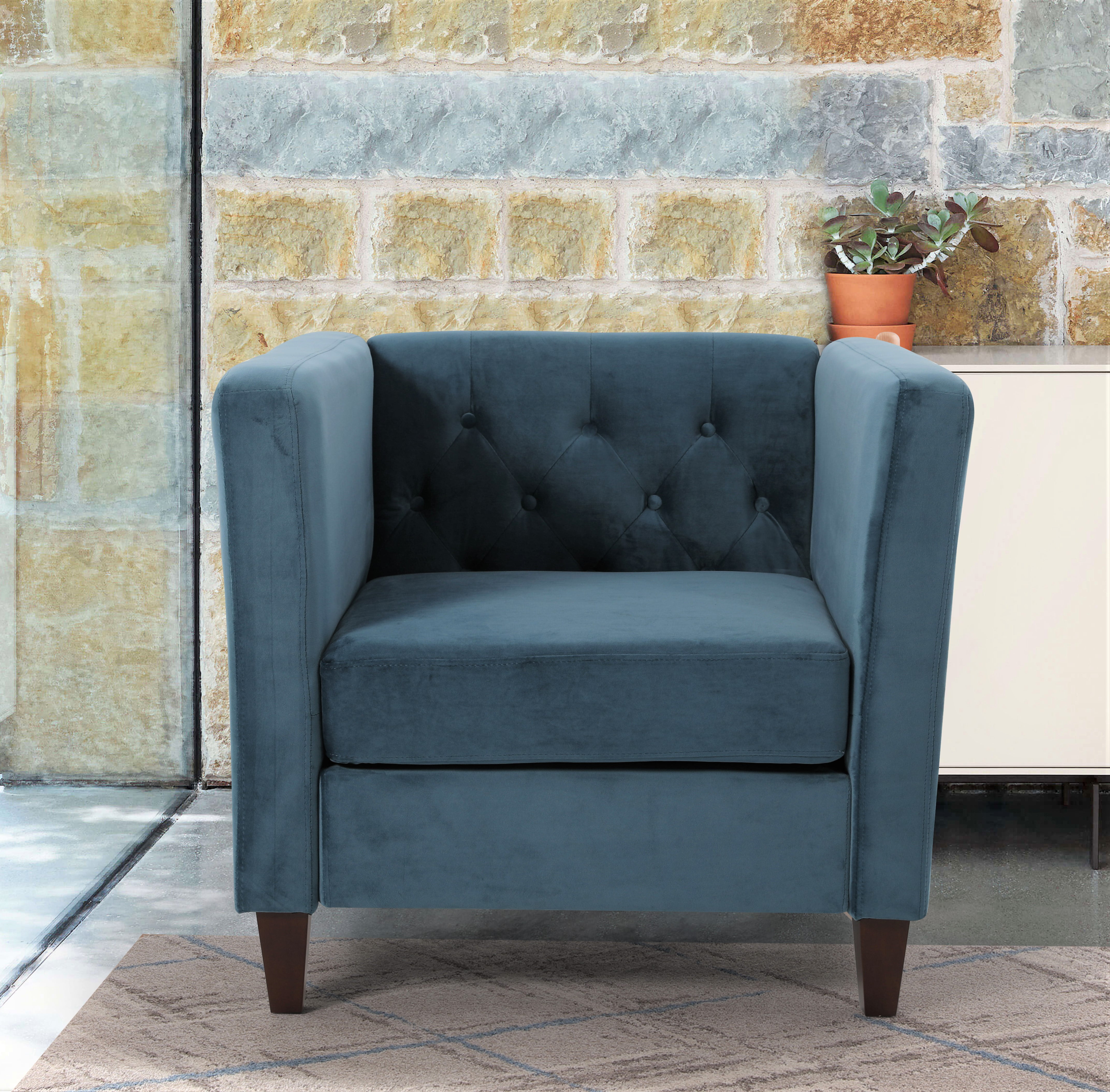 Lisette Velvet 3PCS Living Room Set