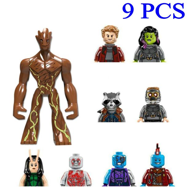 Disney-figuras de héroes de Anime para niños, 4cm, bloques de construcción, regalo para niños, modelo de juguete, Mini películas, personajes, estatuilla Compatible con Lego qym unisex