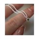 thumbnail image 2 of Gargantilla de cadena de clavícula brillante para mujer, collar con colgante de Gypsophila verde, joyería 2022, 2 of 4