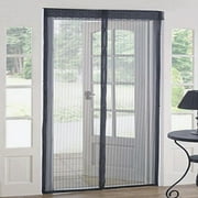 Bug Free Magnetic Mesh Screen Door Auto-Close Magnetic Screen Bugs Mosquitoes Flies Fly As Seen On Tv 40"" X 82.5""