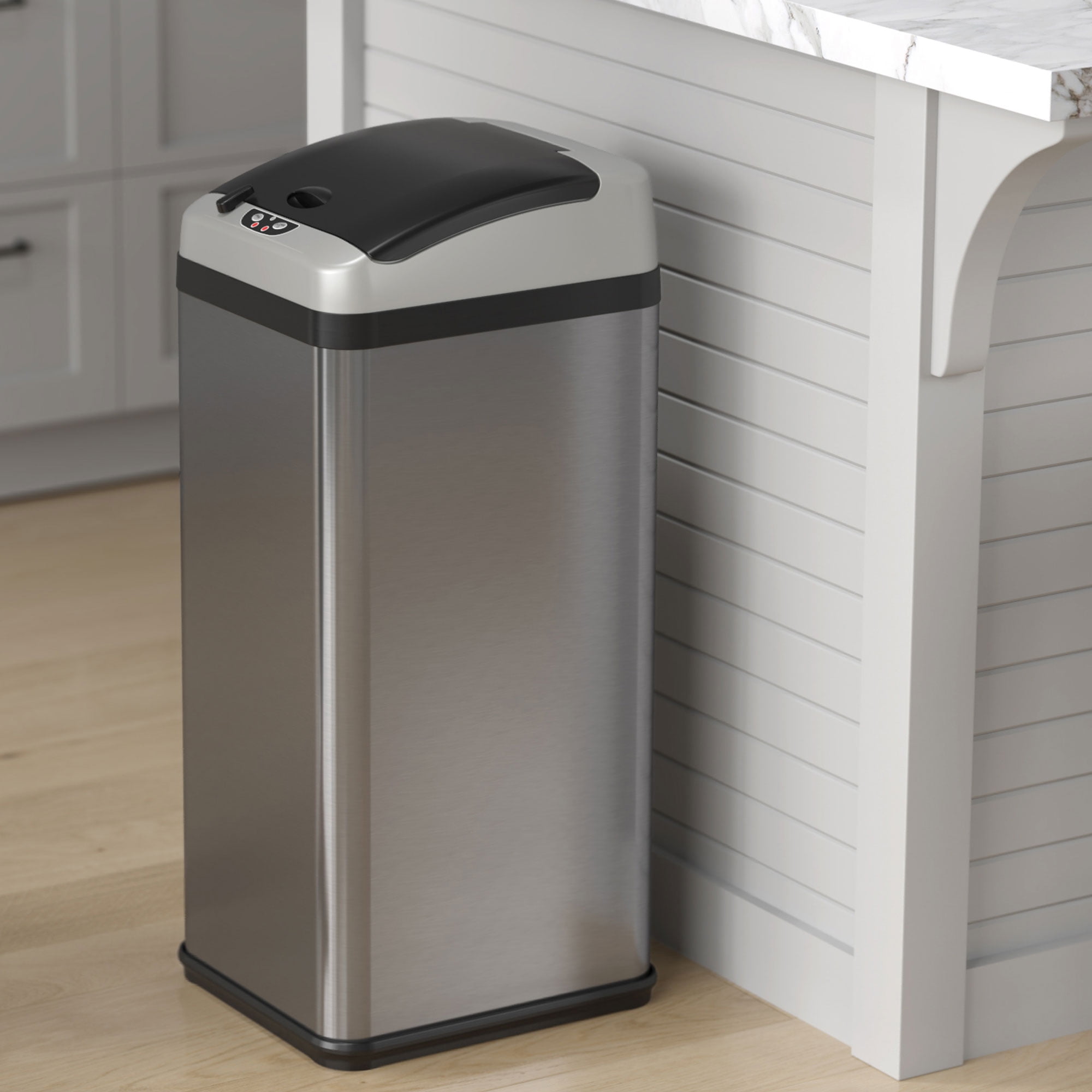 Best Buy: iTouchless 13 Gallon Rectangular Sensor Trash Can with