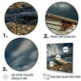 thumbnail image 3 of Designart "Simplistic Seaside Boat Panorama" Coastal Boat Floater Framed Canvas Prints, 3 of 5