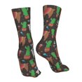 thumbnail image 5 of Panda Polka Dot Cute Pattern Socks,Unisex Fashion Athletic Casual Socks Adult Stockings Sports Socks Travel Socks For Women Men, 5 of 5