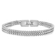 thumbnail image 2 of Brazalete de acero de Titanio Sonducket estilo europeo americano ajustable 19 cm/21 cm, 2 of 6