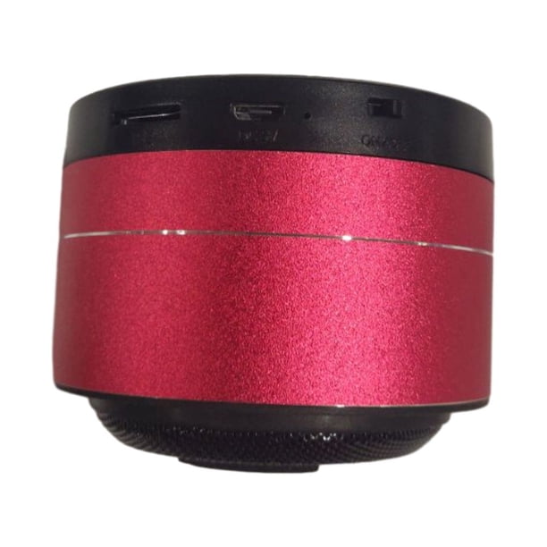 Methold Altavoz inalámbrico con sonido estéreo de graves profundos, altavoz con anuncio de voz, Audio para coche compatible con Bluetooth Electrónica No.03