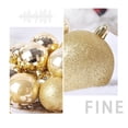 thumbnail image 5 of Bolas de plástico navideñas 36 adornos para árboles de Navidad Bolas navideñas colgantes Juego de Navidad, 5 of 5