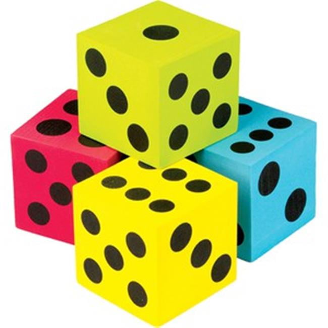 1x Jumbo Large Inflatable Dice Dot Diagonal Giant Blow Ai Up Toy Party Q1J4 
