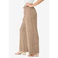 thumbnail image 2 of Roaman's Women's Plus Size Acid Wash Pants, 2 of 4