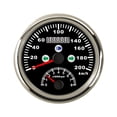 thumbnail image 1 of Waterproof 85mm 0-200km/h GPS Speedometer 0-8000RPM Tachometer Rotating Speed Indication Light Red Backlight For Car Marine 12V ,High Precision, 1 of 7
