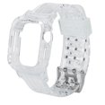 thumbnail image 1 of Correa de reloj, correa de reloj de silicona con carcasa protectora integrada Correa de reloj Resultados impresionantes, 1 of 9