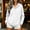 White, variant on NominalSnug Women Casual Hoodie Lightfleece Lined Long Sleeves Fashion Pullover Loose Fit Tunic Winter Tops Comfy Shirts