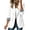 White, variant on Women Blazer Notched Lapel Long Sleeve Button Down Casual Business Work Jacket Loose Fit Office Blazer, Beige XL
