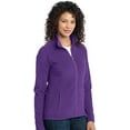 thumbnail image 4 of Port Authority Ladies Microfleece Jacket, Light Royal L, 4 of 5