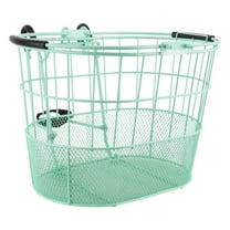 Sunlite Standard Oval Mesh Bottom Lift-Off Seafoam Green Steel 14.1x10.2x9.4`