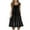 002 Black, variant on bnaln Summer Dresses for Women 2025 Loose Beach Vacation Casual Crew Neck Sleeveless Tank Dress Plus Size Pleated Smock A-Line Flowy Sundresses Loose Coverup Mini Dress