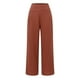 thumbnail image 4 of Pantalones de mujer de cintura alta y pierna ancha: pantalones palazzo con bolsillos, tejido ligero, ropa informal para vacaciones, tallas S-XXXL, cintura de 68-88 cm, corte holgado y cómodo., 4 of 5