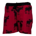 thumbnail image 1 of Moose Silhouette Women's Boxer Shorts - Medium, 1 of 1
