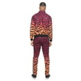 thumbnail image 5 of Men's Ombre Gradient Tiger Stripe Track Suits 2 Piece Sweatsuit Set ST570 - Red - 3X-Large, 5 of 7