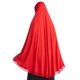 thumbnail image 5 of Musulmán Hijab Khimar Pañuelo para las Mujeres, Estilo Largo de Color Sólido Bandas para el Uso Diario Rutina Modesta, 5 of 8