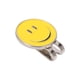 thumbnail image 4 of Clip magnético para sombrero, marcador de bola de aleación, tapas de sonrisa, Clips para cinturón de ala, bolsillo que no se cae, amarillo, 4 of 5