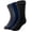 Mixed, variant on Men's Winter Thermal Socks 3 Pairs, Thick Warm Insulated Boot Socks for Cold Weather, Hiking, Outdoor Work and Snow Black