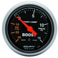 thumbnail image 2 of Auto Meter 3376 Boost Électrique Sport-Comp et Vide Jauge - 2.06 Po., 2 of 3
