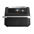 thumbnail image 2 of Ninja Foodi 11 Quart 7-in-1 MegaZone XL FlexBasket Air Fryer, Basket Divider for Full Meals, Air Fry, Roast, Grey (Renewed), 2 of 5