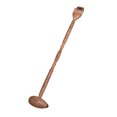 thumbnail image 1 of 2 In 1 Wooden Double Ends Back Scratcher Hammer Massager for Health and Fitness, 1 of 8